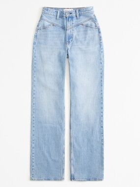 Abercrombie Curve Love High Rise 90’s Relaxed Jean 30L